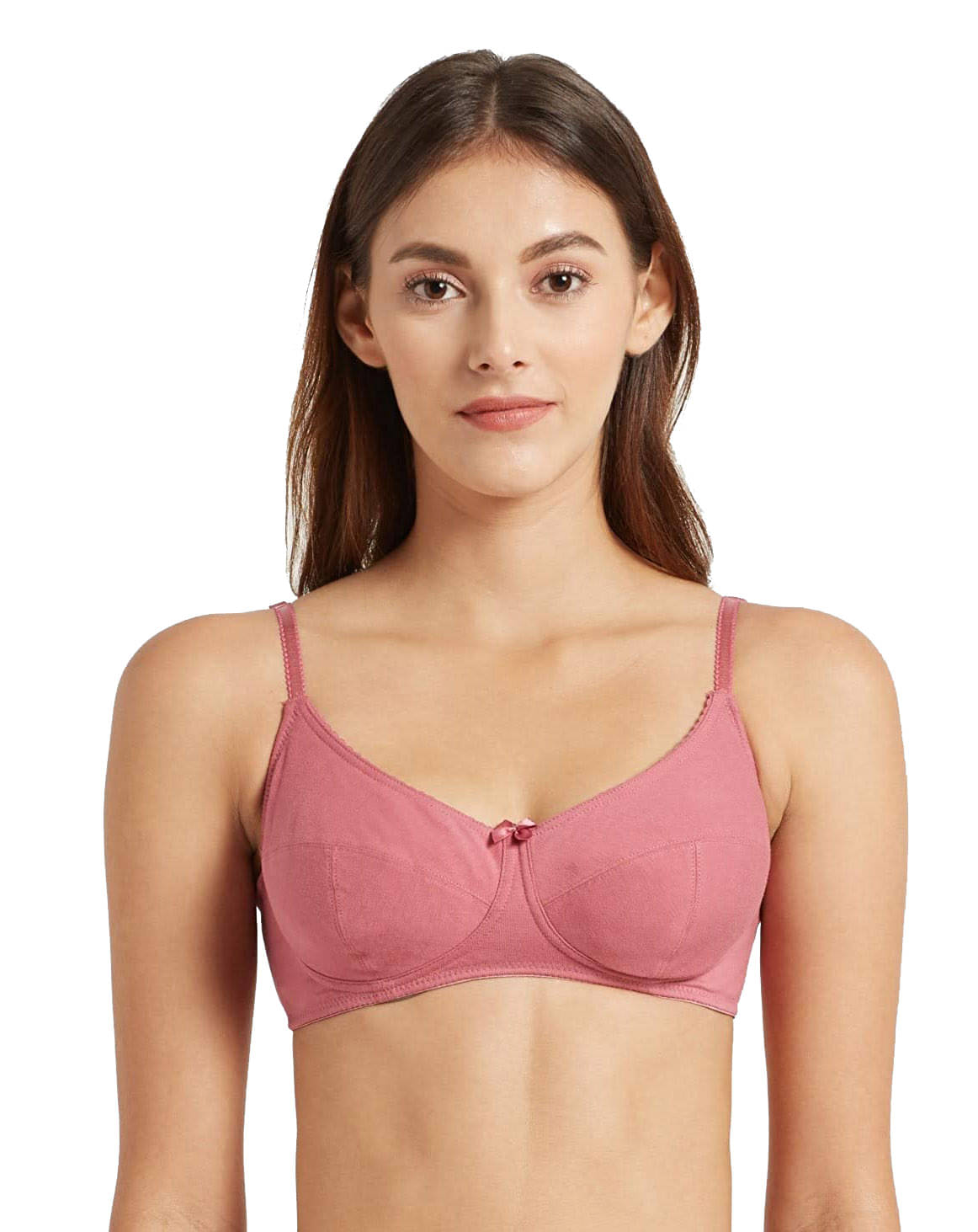     			Jockey Cotton Lycra Everyday Bra - Pink