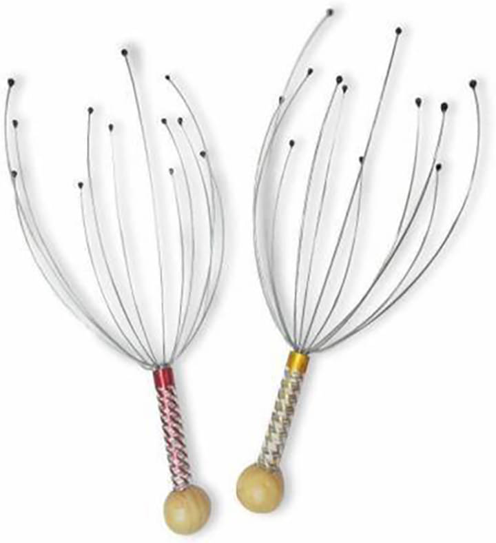     			PapluTaplu Clothing Bokomo head massager pack of 2 Bokomo Head Massager Manual head massager