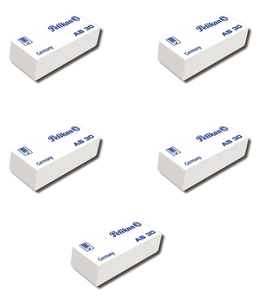 AS 30 ERASERS PACK OF 30