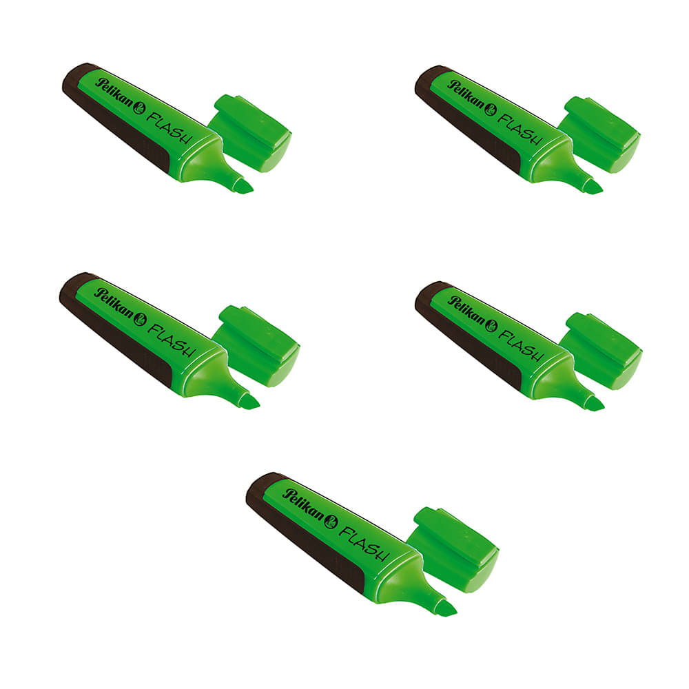     			FLASH Textmaker Highlighter Green - Pack of 10