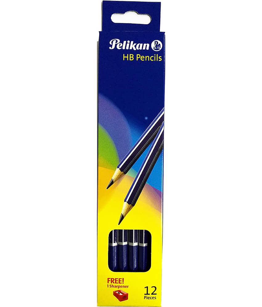 HB PENCIL WITH SHARPENER PACK OF 2 - Stationery | Buy online on ZillyBuy
