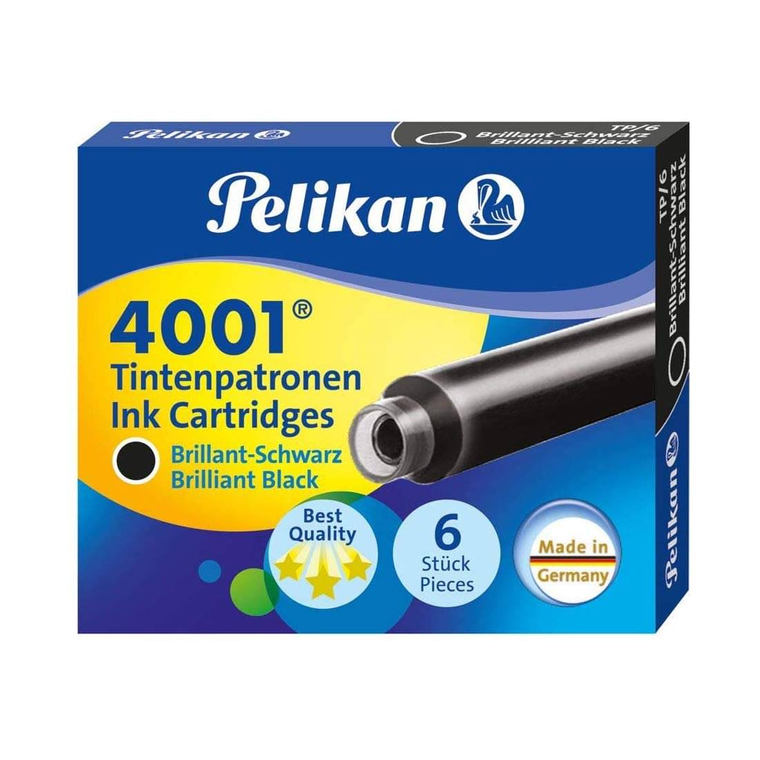     			INK CARTRIDGE 4001 TP/10  BRILLANT BLACK PACK OF 6