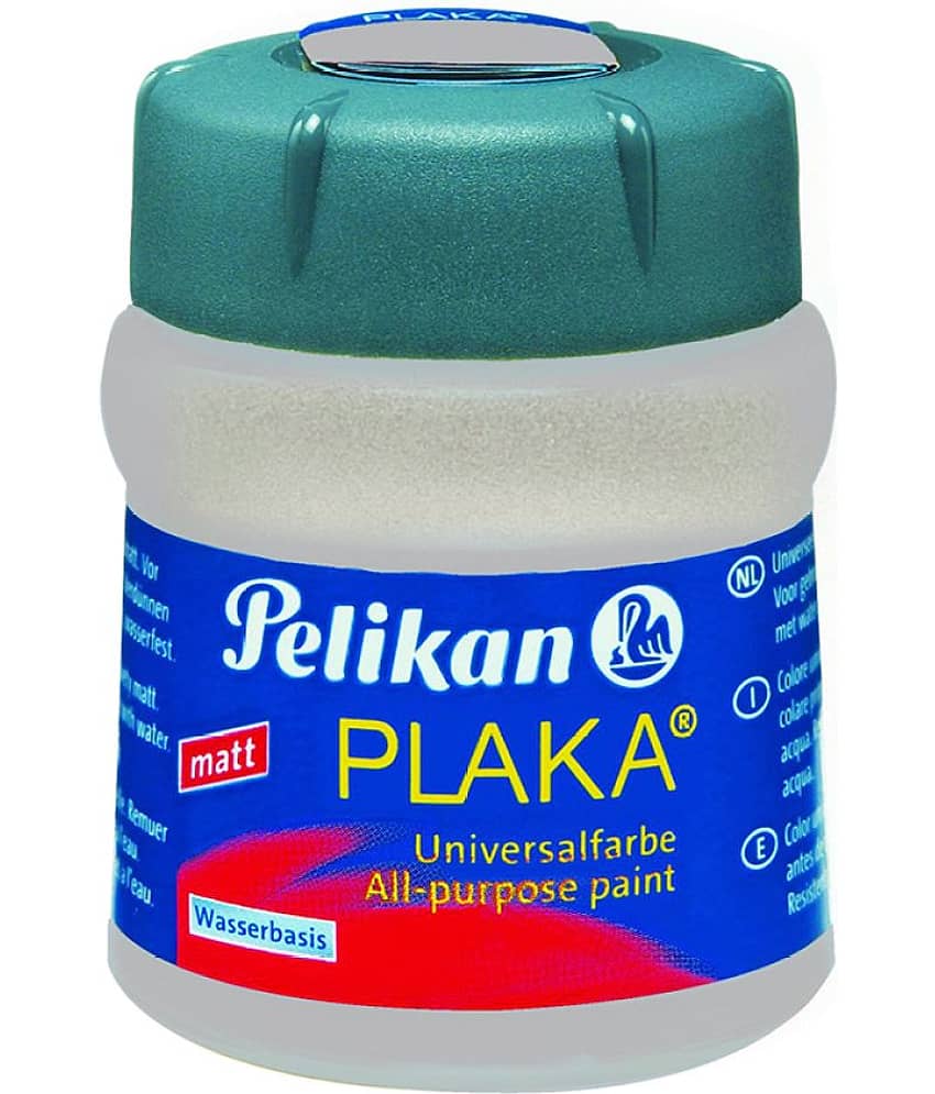 PAINT PLAKA METALLIC SHADES SILVER 50 ML - Stationery | Buy online on ZillyBuy