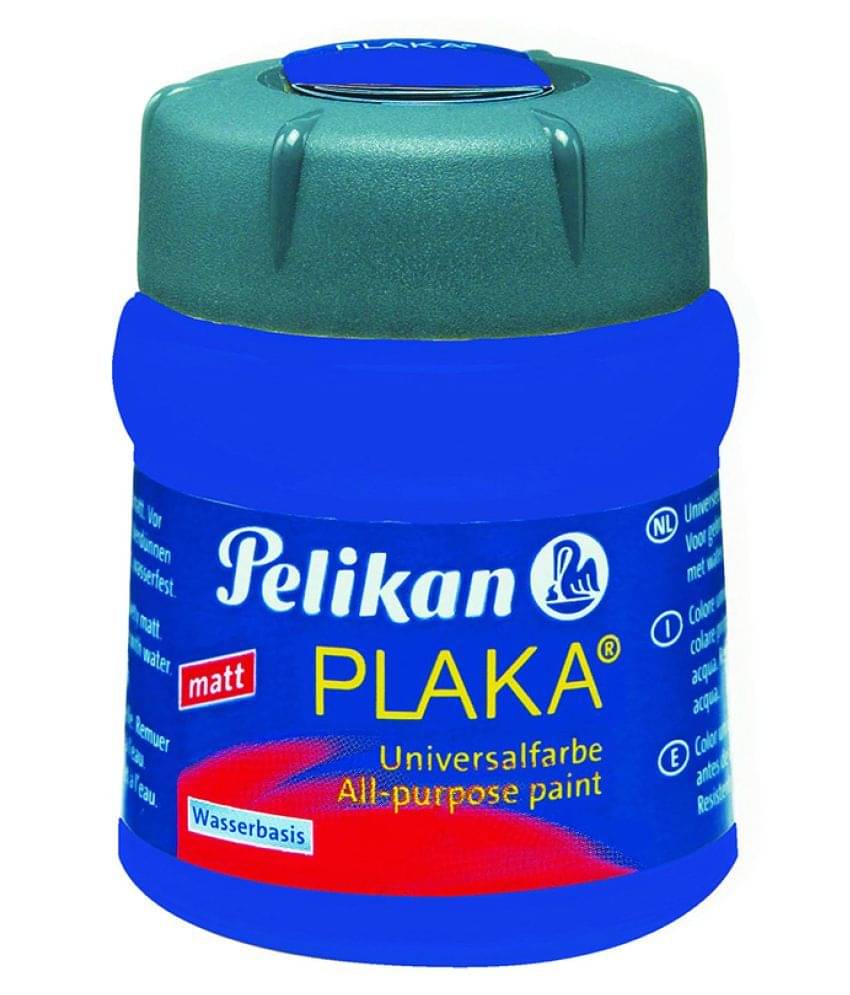     			PAINT PLAKA STD BLUE DEEP 50 ML