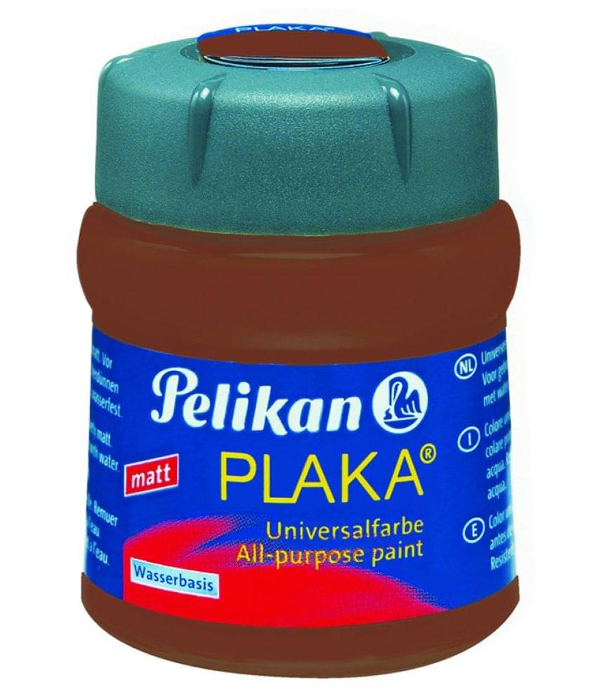     			PAINT PLAKA STD BROWN 50 ML