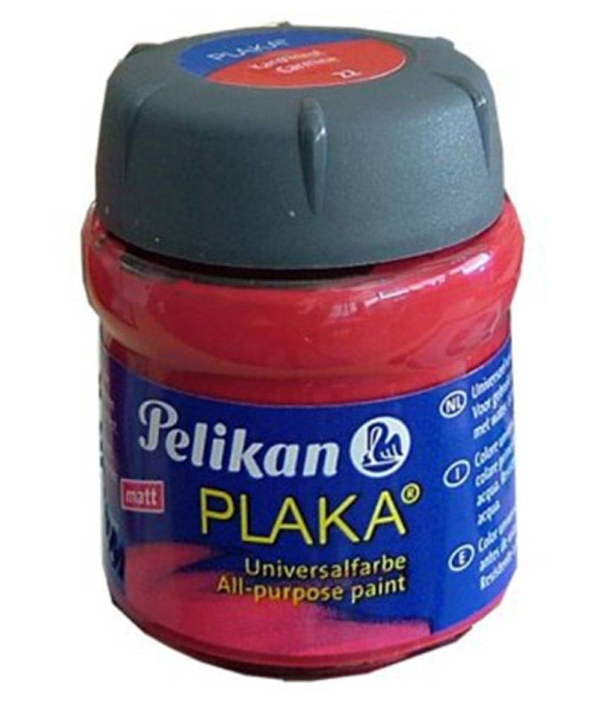     			PAINT PLAKA STD CARAMINE RED 50 ML