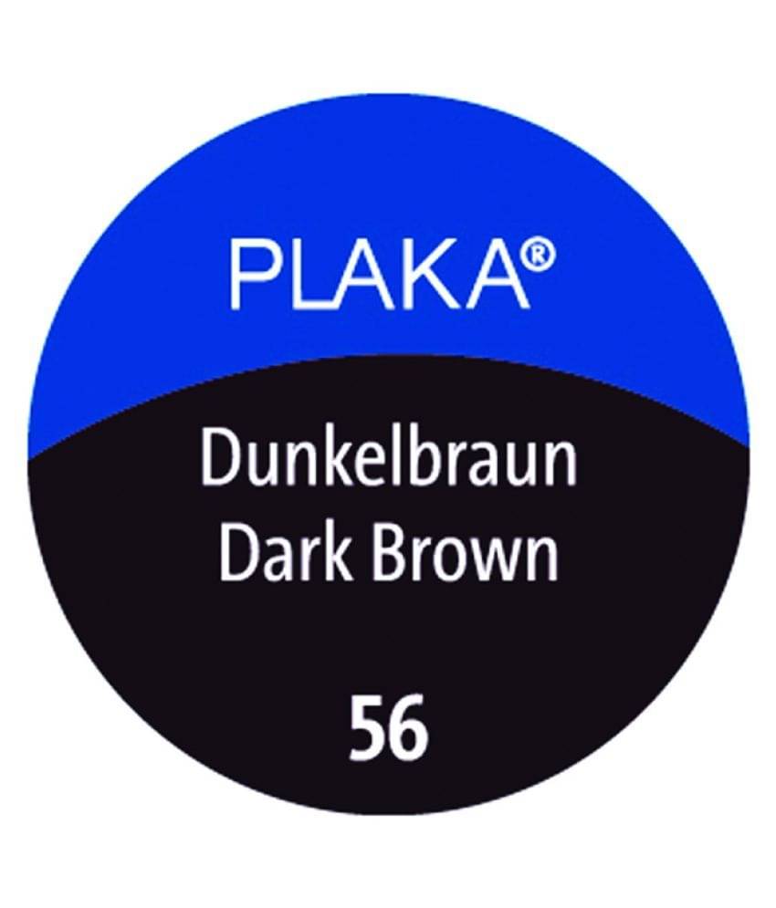     			PAINT PLAKA STD DARK BROWN 50 ML