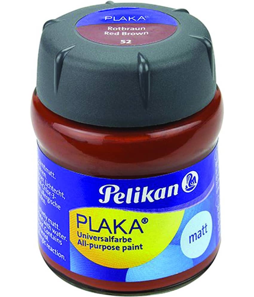 PAINT PLAKA STD RED BROWN 50 ML - Stationery | Buy online on ZillyBuy