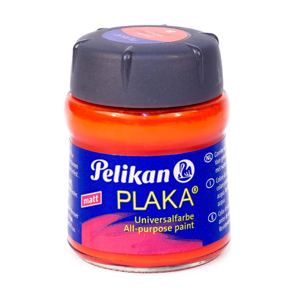     			PAINT PLAKA STD VERMILLION 50 ML