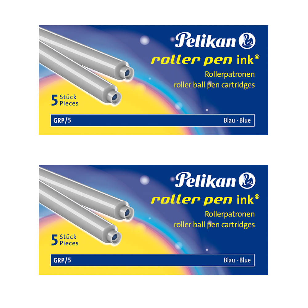     			ROLLER BALLPEN INK CARTRIDGE GRP/5 BLUE PACK OF 3