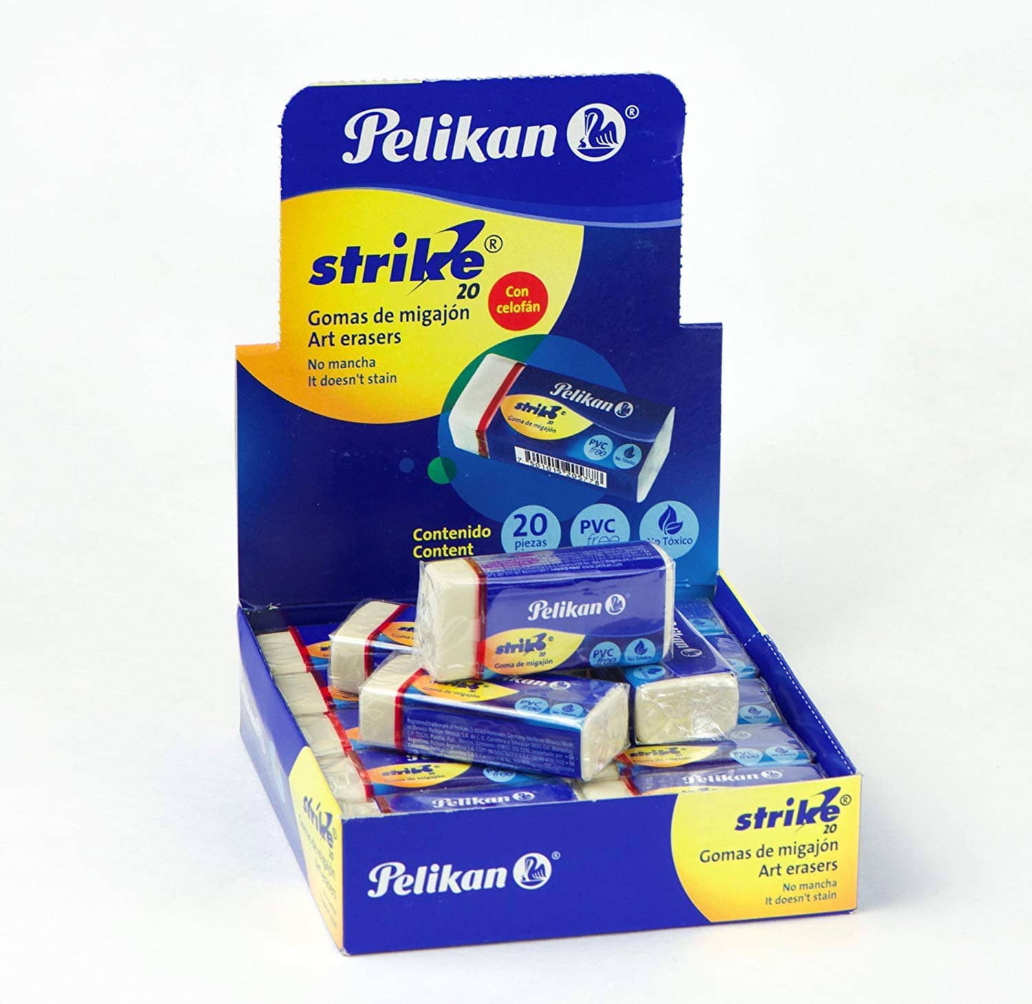 STRIKE  ERASER  PACK OF 20