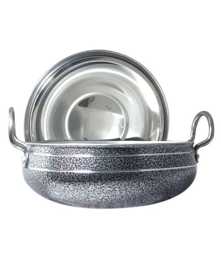     			bartan hub - na Aluminium Enamle Handi 1500 ml ( Pack of 1 )
