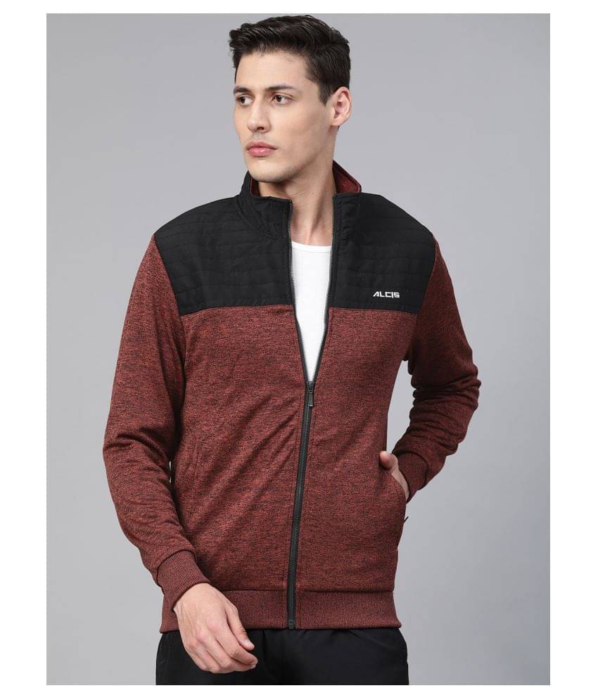 Alcis - Orange Polyester Men's Gym Jacket ( Pack of 1 ) Alcis - Orange Polyester Men's Gym Jacket ( Pack of 1 )