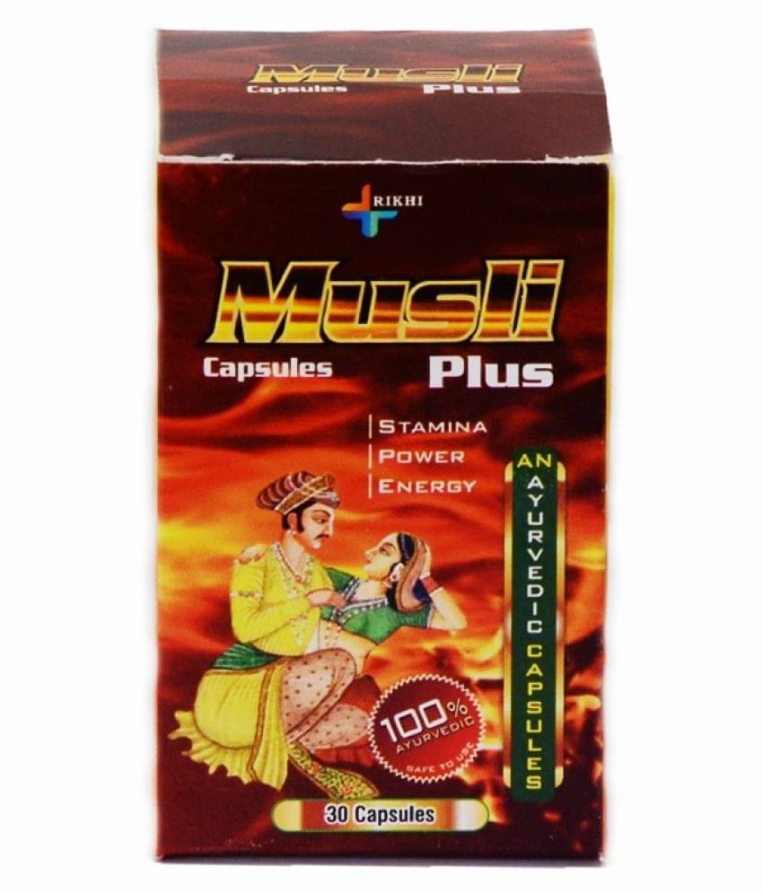 Herbal Care 100% Ayurvedic Musli Plus Power Capsule 30 no.s Herbal Care 100% Ayurvedic Musli Plus Power Capsule 30 no.s