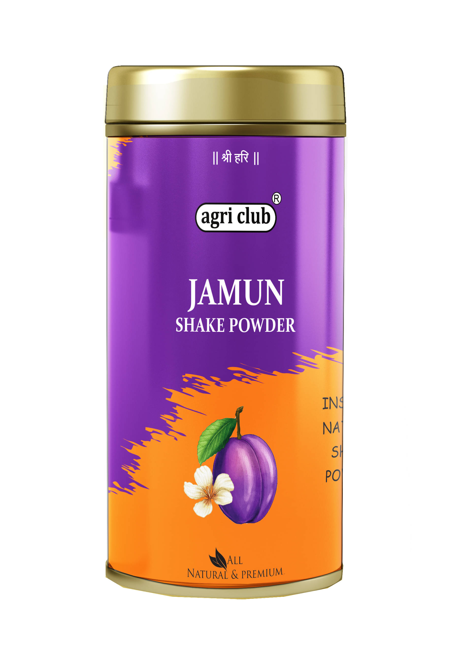 Agri Club Jamun Shake Powder Instant Mix 300 gm Agri Club Jamun Shake Powder Instant Mix 300 gm