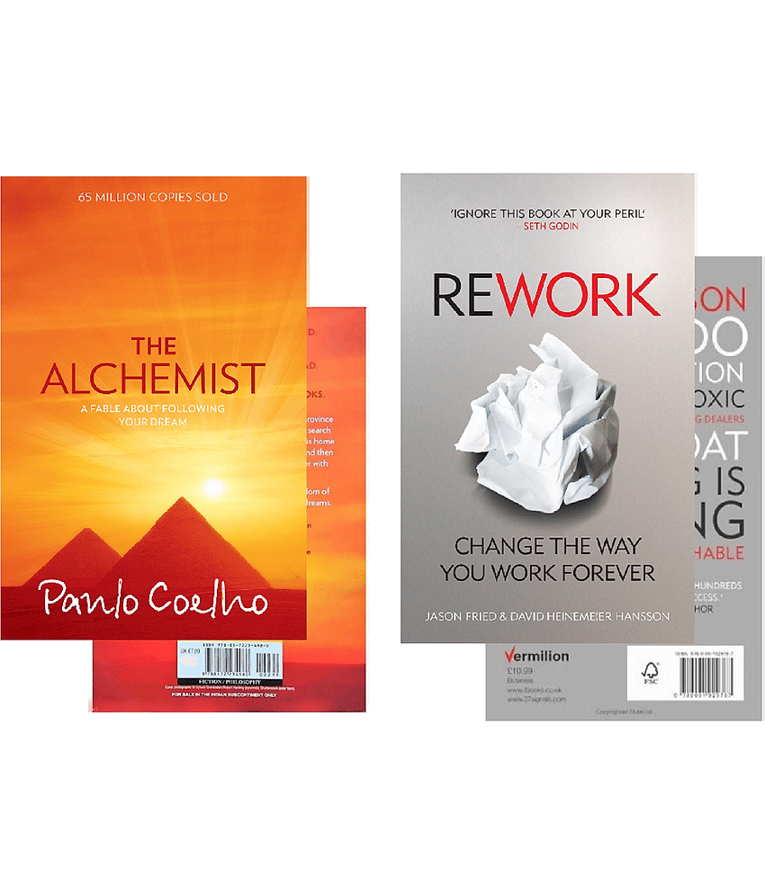 Combo set- The Alchemist+Rework - Stationery | Buy online on ZillyBuy