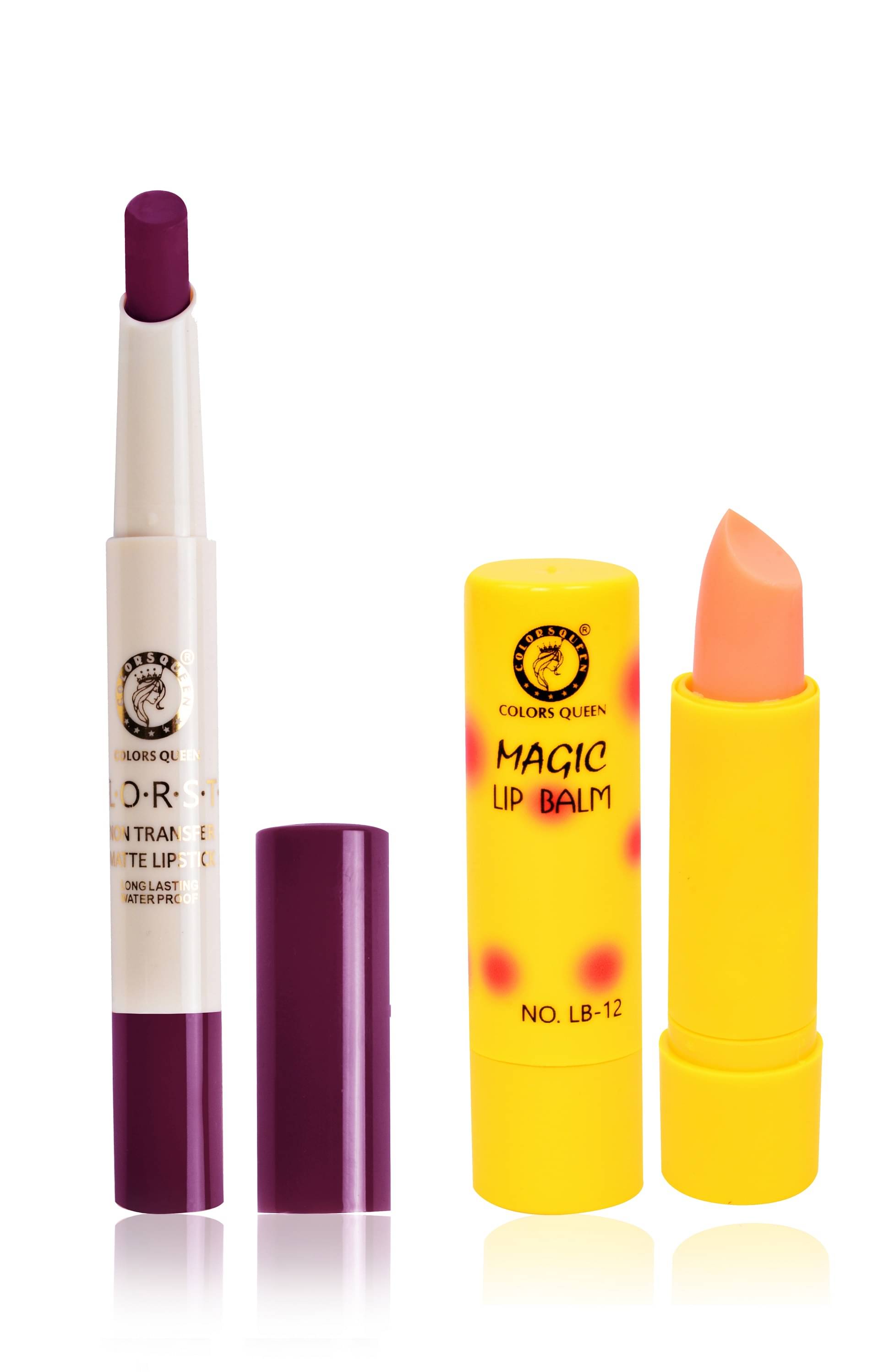     			Colors Queen Waterproof & NonTransfer Lipstick Wine 2.1 g