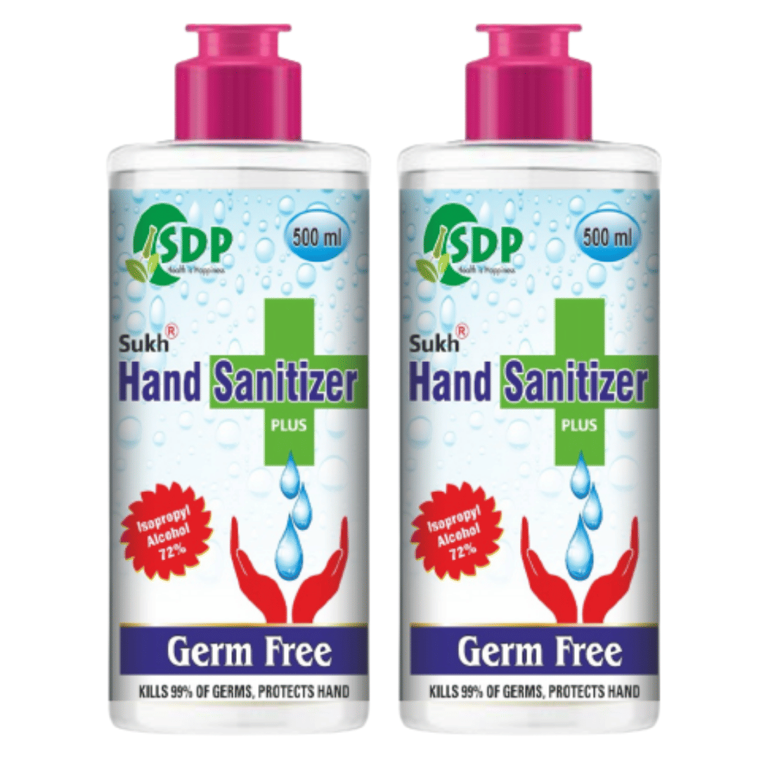 Hindustan Herbal Hand Sanitizer 1000 mL Pack of 2