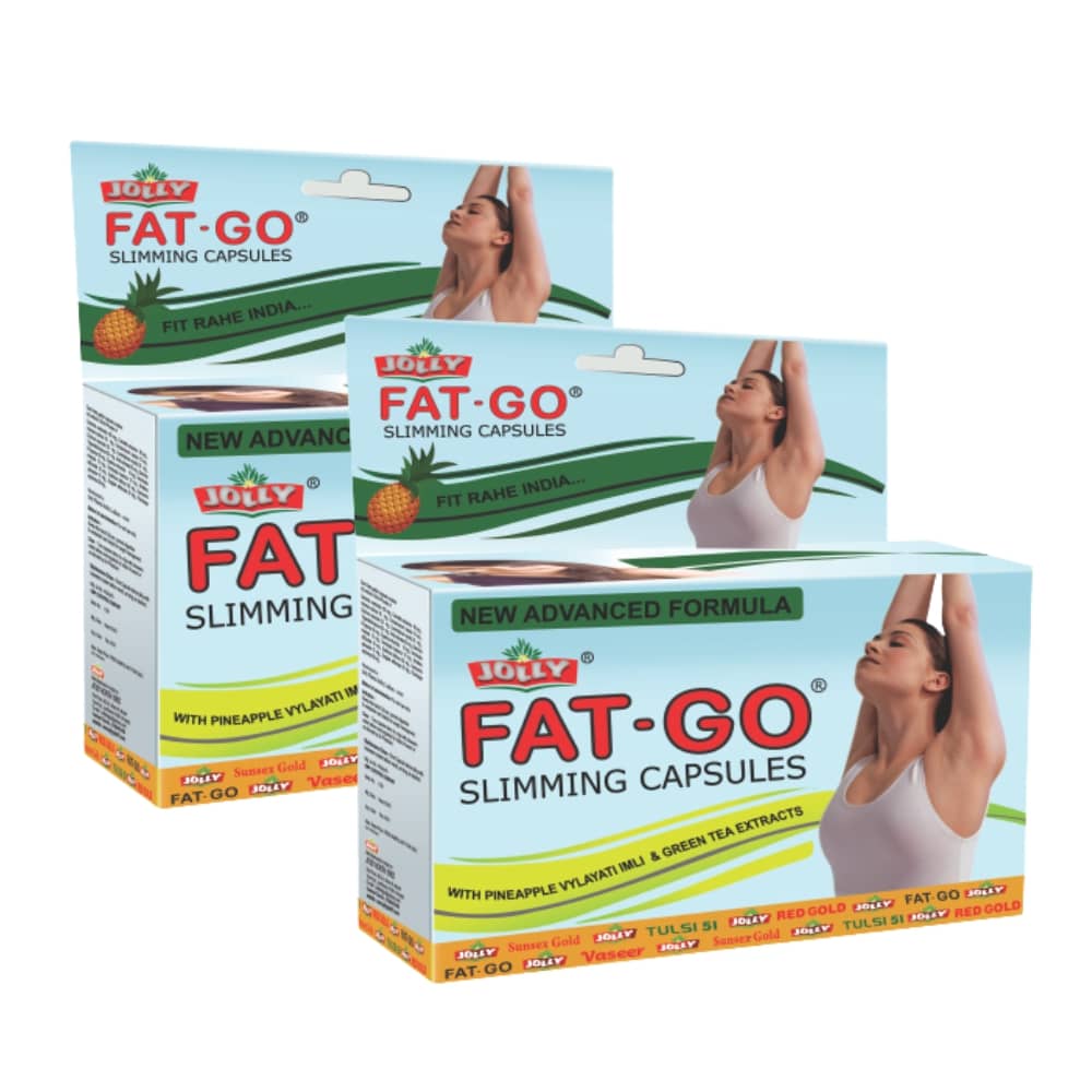 Jolly Fat Go Capsule - Pack of 2 Box Capsule 2 Gm Pack of 2