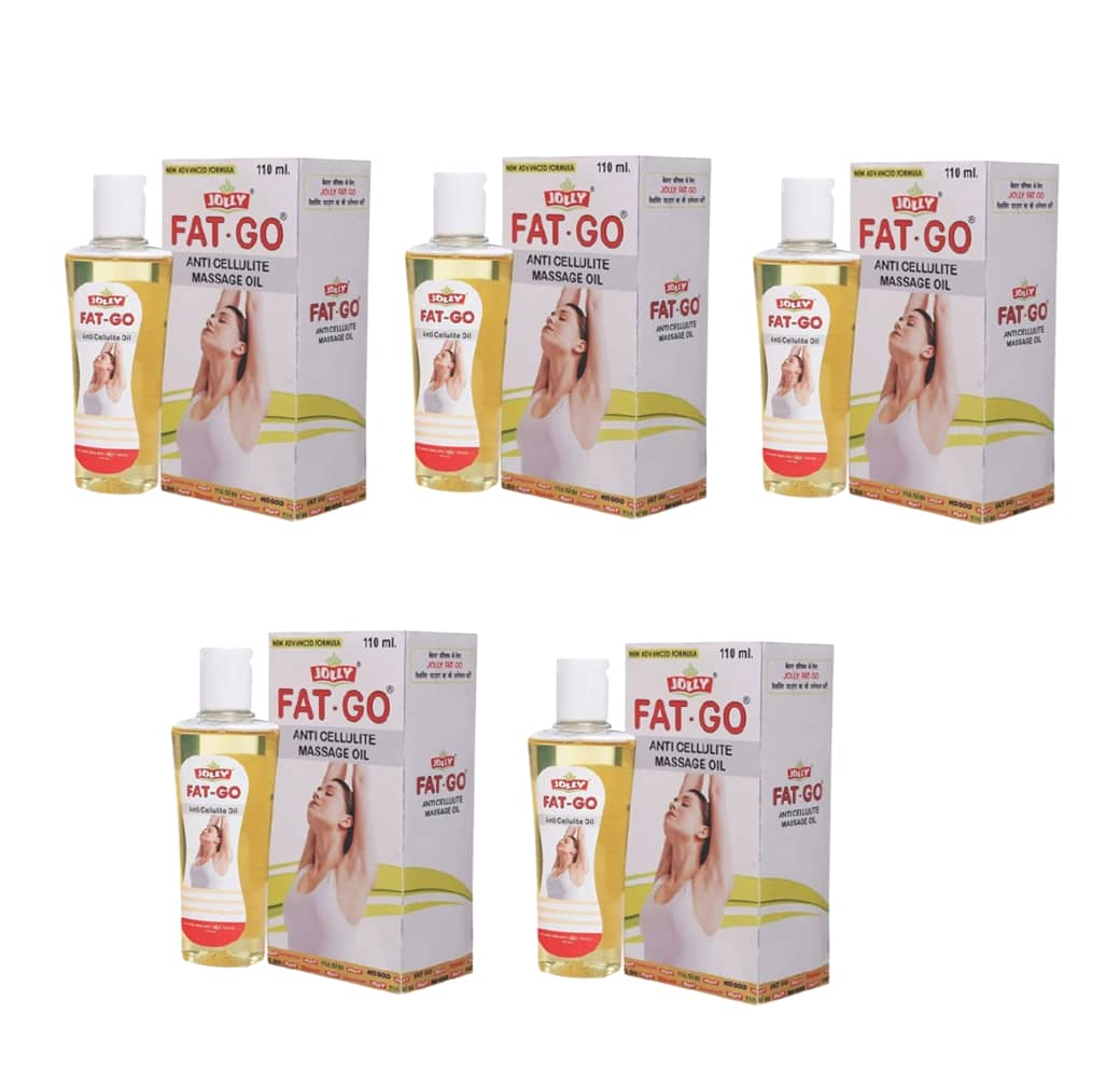 Jolly Fat Go Oil - Pack of 5 Bottle Oil 5 Gm Pack of 5