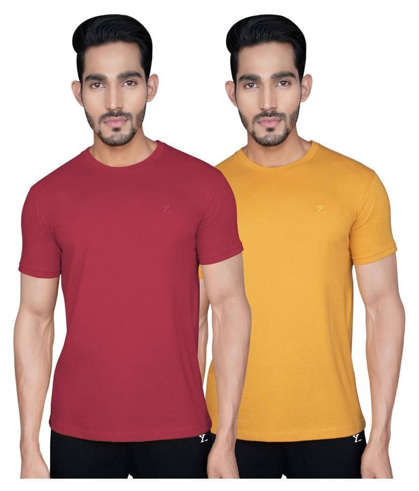     			XYXX Pack of 2 Cotton Regular Fit Men's T-Shirt ( Multicolor )
