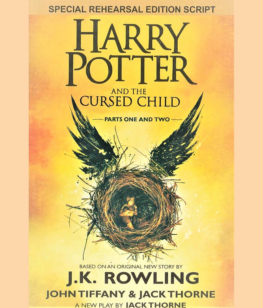 HARY POTTER AND THE CRUSED CHILD ,BY J,K ROWLING ,PART ONE AND TWO,SPECIAL REHEARSAL EDITION SCRIPT. - Stationery | Buy online on ZillyBuy