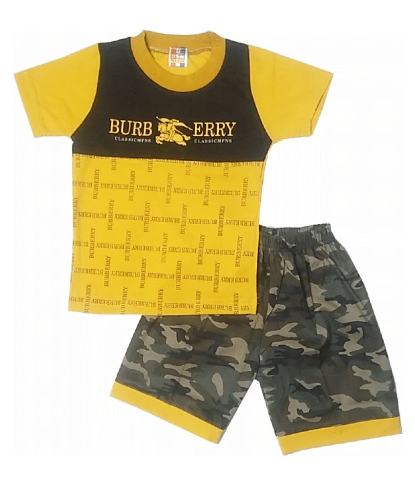     			HVM Baby T-Shirt & Shorts Set-18-24M