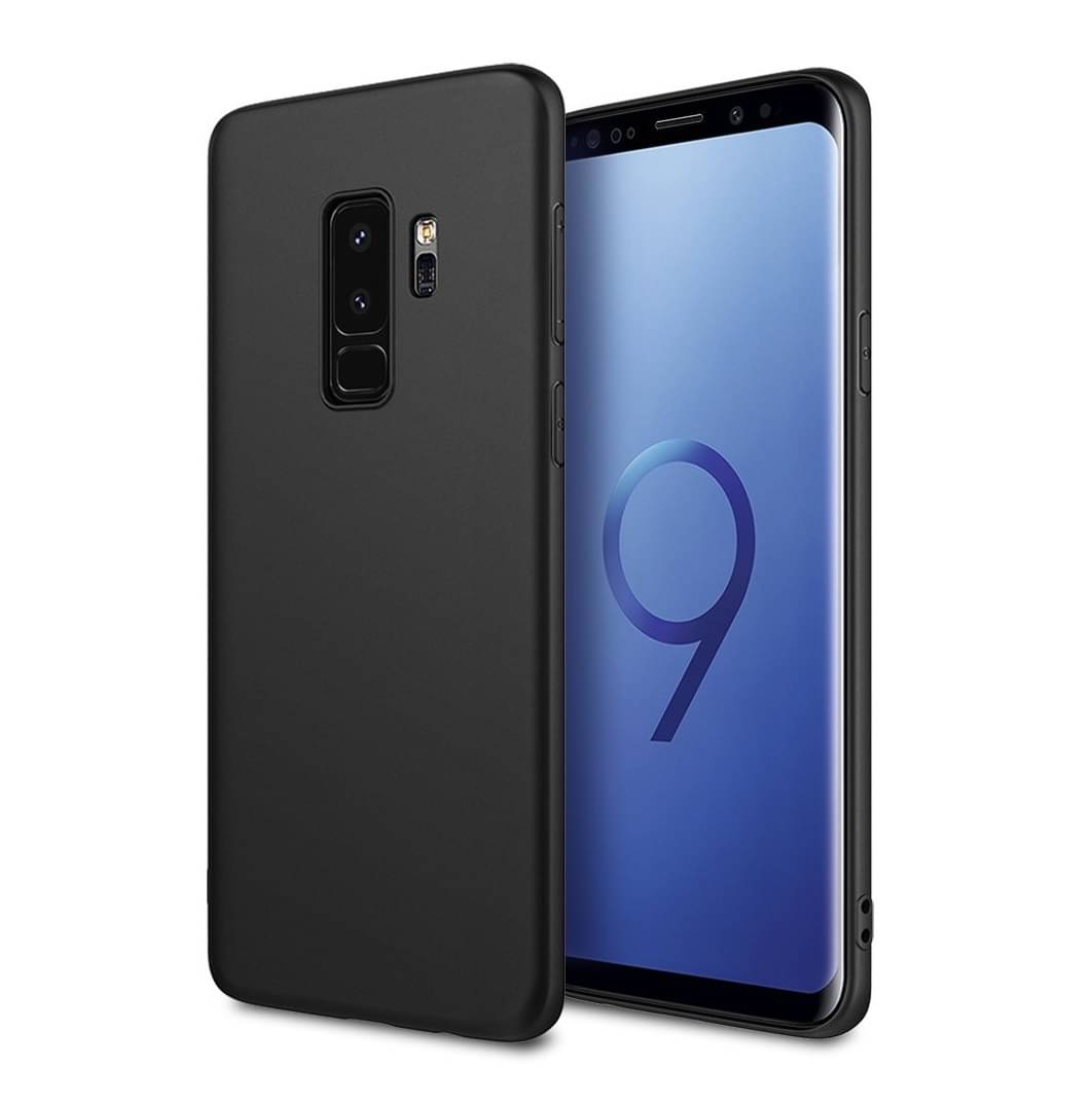     			Samsung Galaxy S9 Plus Plain Cases Spectacular Ace - Black