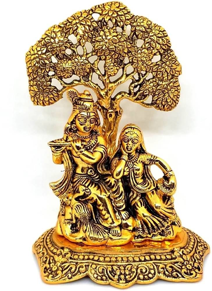 SHRI KRISHNA HANDICRAFT - Brass Religious Showpiece (Pack of 1) SHRI KRISHNA HANDICRAFT - Brass Religious Showpiece (Pack of 1)