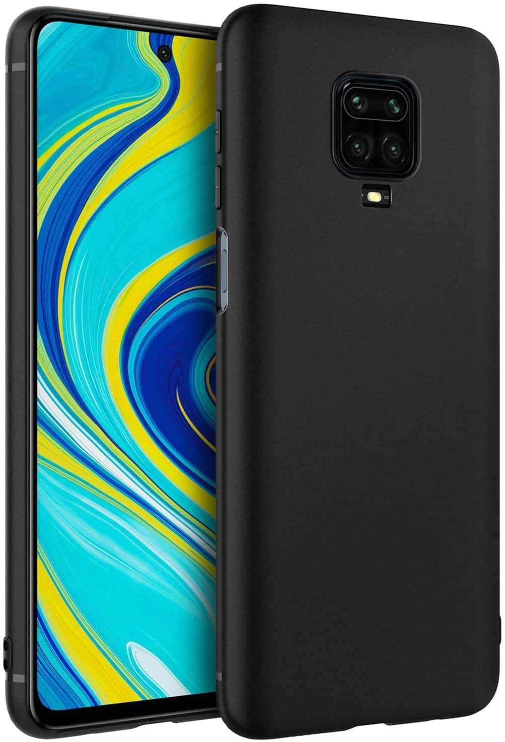     			Xiaomi Mi Redmi Note 9 Pro Max Plain Cases Spectacular Ace - Black
