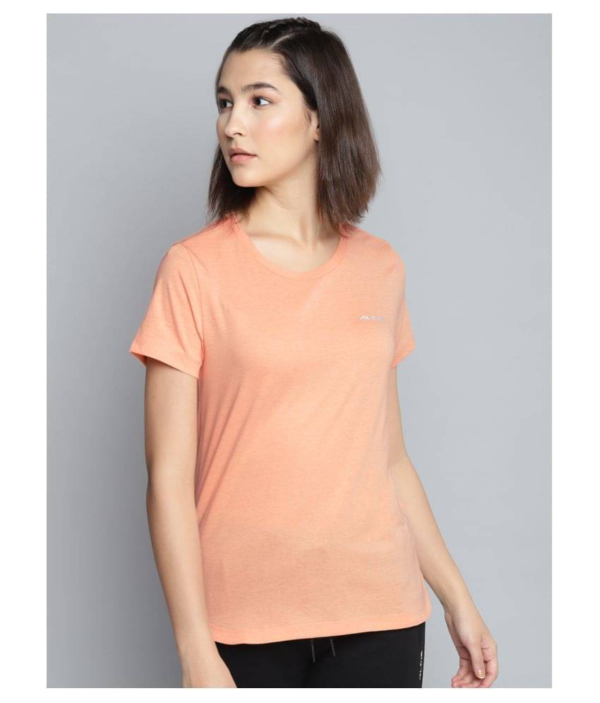     			Alcis Peach Cotton Tees