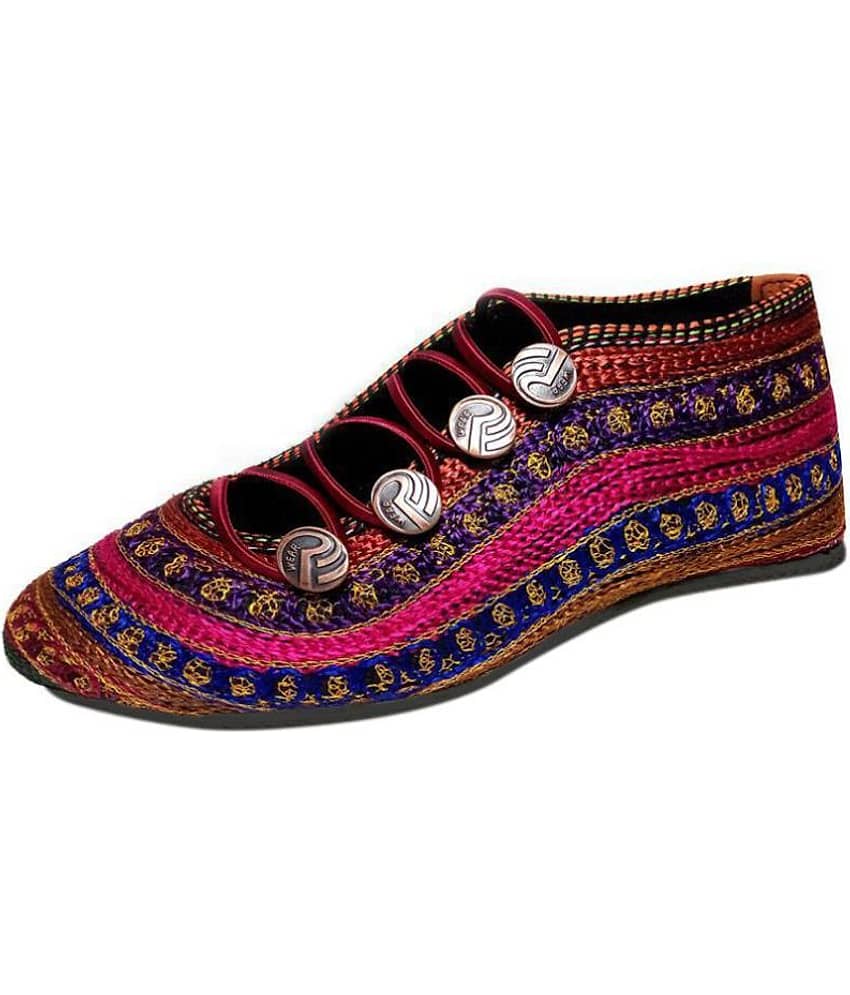 Apratim Multi Color Ethnic Footwear - Ethnic Shoes | Buy online on ZillyBuy