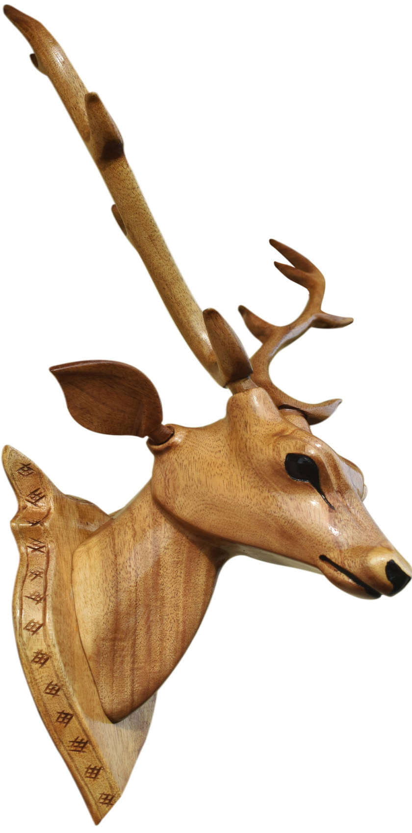 BK . ART  & CRAFTS Grey Wood Handicraft Showpiece - Pack of 1     			BK . ART  & CRAFTS Grey Wood Handicraft Showpiece - Pack of 1