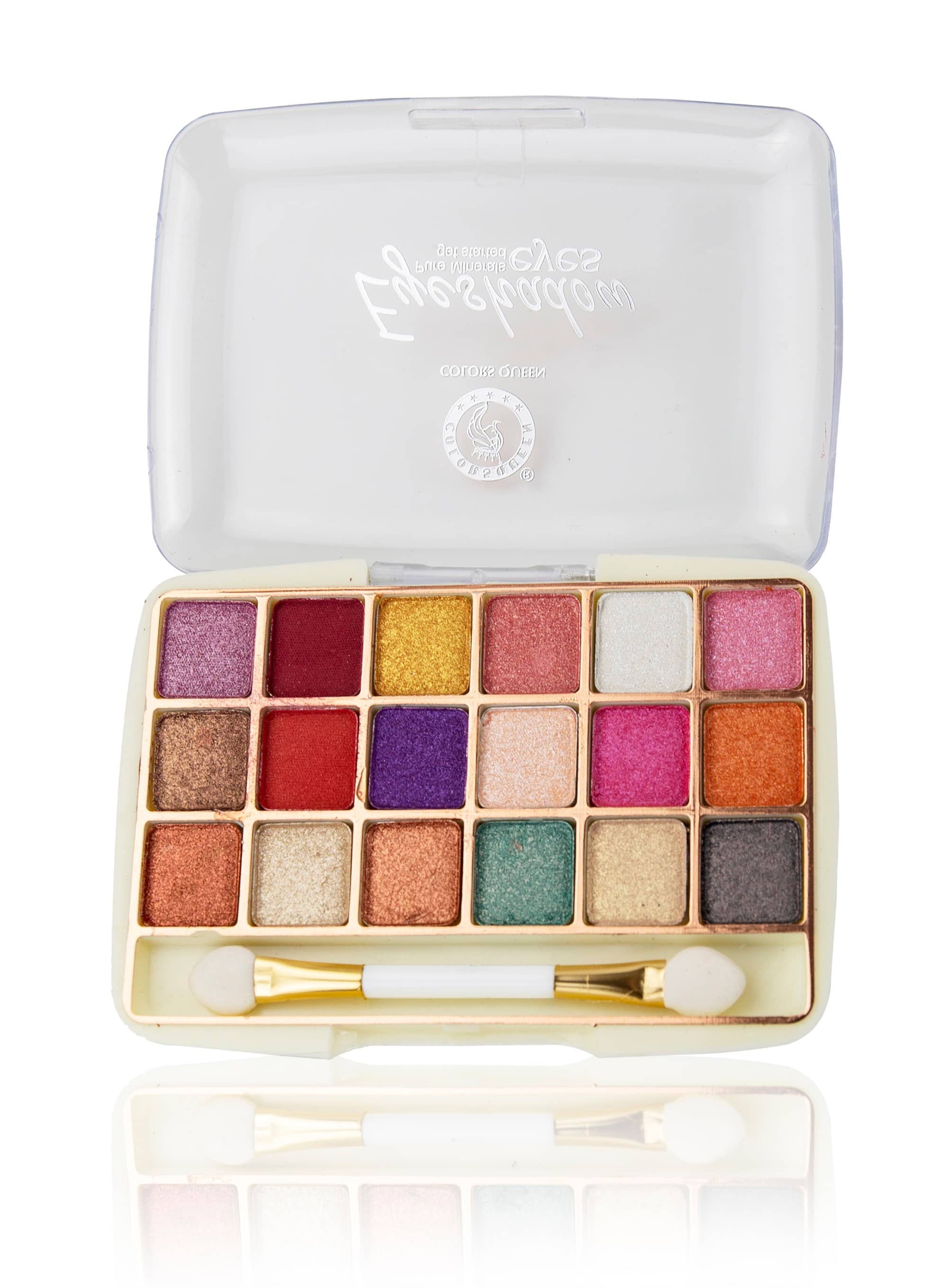 Colors Queen Eyehadow Pure Mineral Get Alarted Eyes 11.5g, Multicolor Shade - 1 - Makeup - Eyes | Buy online on ZillyBuy