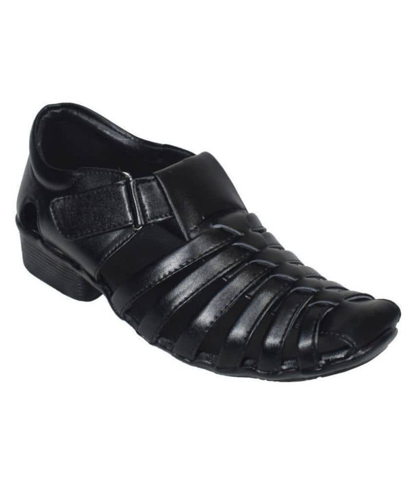 IndiForce - Black  Men's Sandals