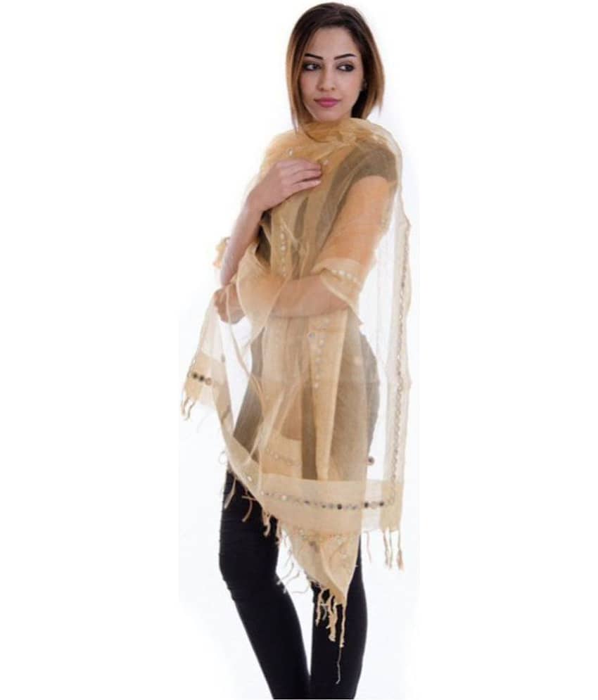 Raj Gold Tissue Dupatta - Dupattas & Shawls | Buy online on ZillyBuy