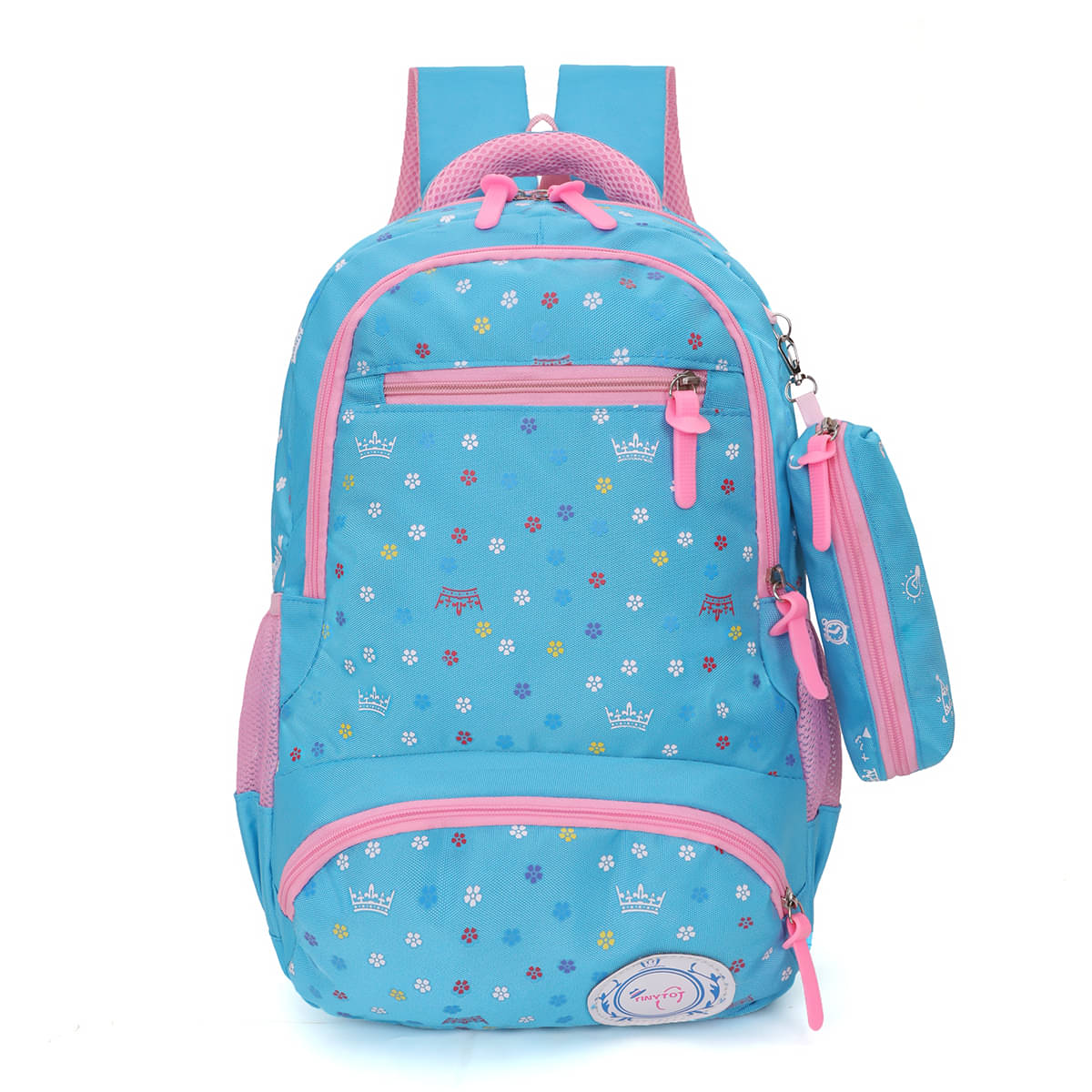     			Tinytot 30 Ltrs Blue School Bag for Boys & Girls