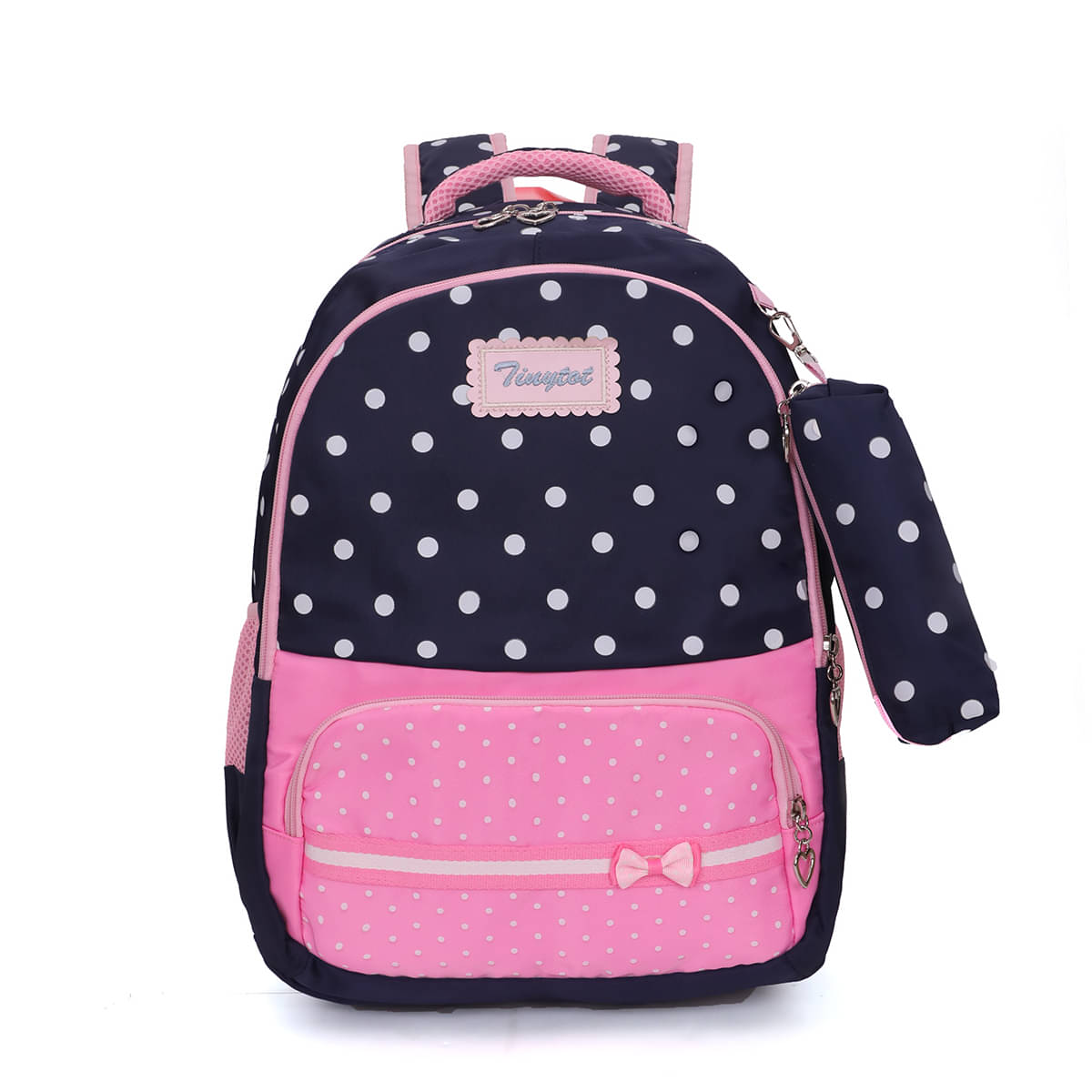     			Tinytot 30 Ltrs Navy Blue School Bag for Boys & Girls