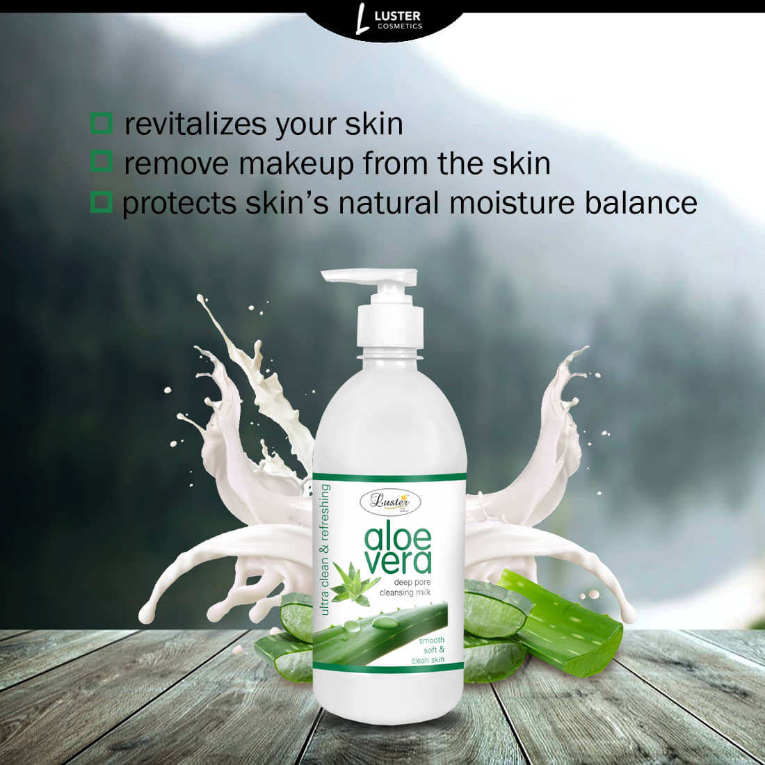 Luster - Refreshing Cleanser For All Skin Type ( Pack of 1 )