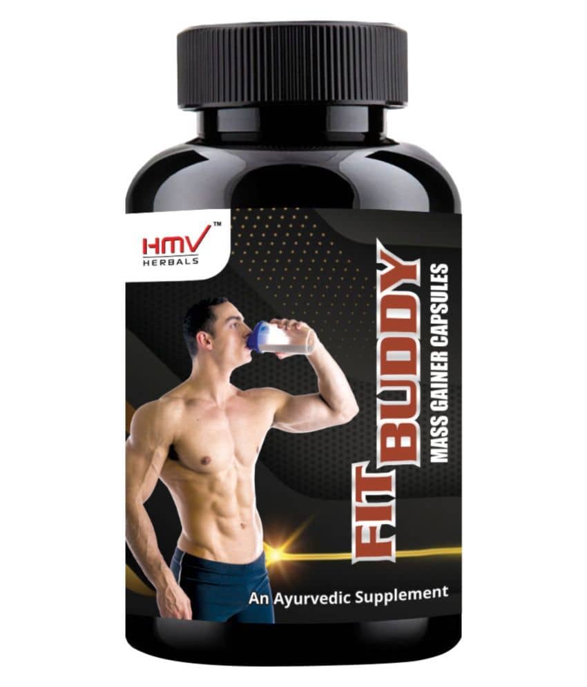 Hmv Herbals Fit Buddy Mass Gainer Herbal Capsule 30 No.S Pack of 1