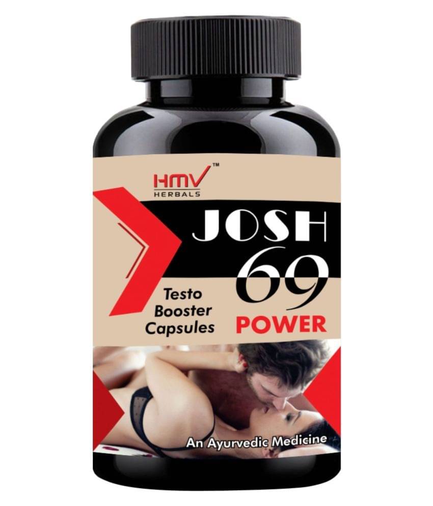 HMV Herbals JOSH 69 Power 1000mg Herbal Capsule 30 no.s Pack Of 1 HMV Herbals JOSH 69 Power 1000mg Herbal Capsule 30 no.s Pack Of 1