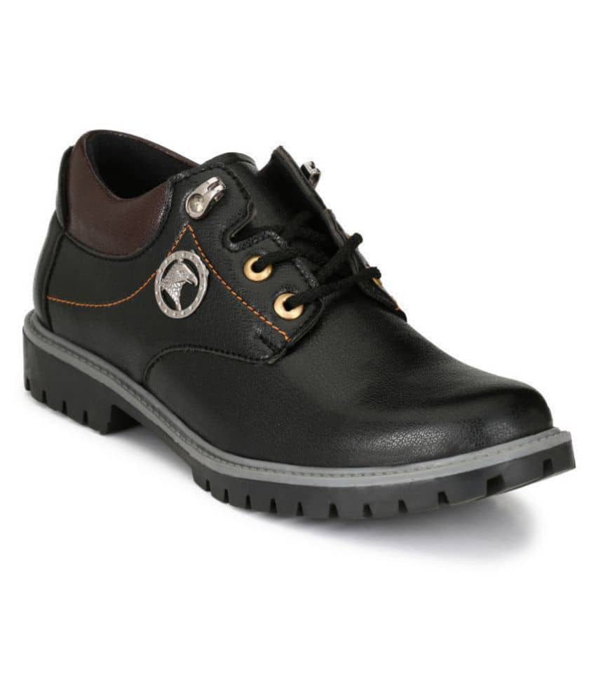 Sir Corbett - Black Men's Trekking Shoes - Casual Shoes | Buy online on ZillyBuy
