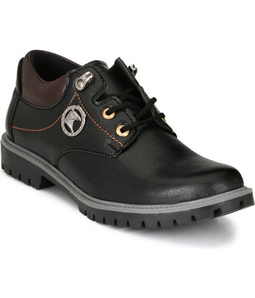 Sir Corbett - Black Men's Trekking Shoes - Casual Shoes | Buy online on ZillyBuy