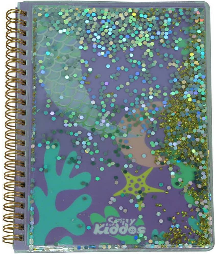 Twinkle Metallic Spiral Notebook (Purple) | Kids & School Stationery | Notebook for Purple | cute notebooks for women | personalized Notebook - Stationery | Buy online on ZillyBuy