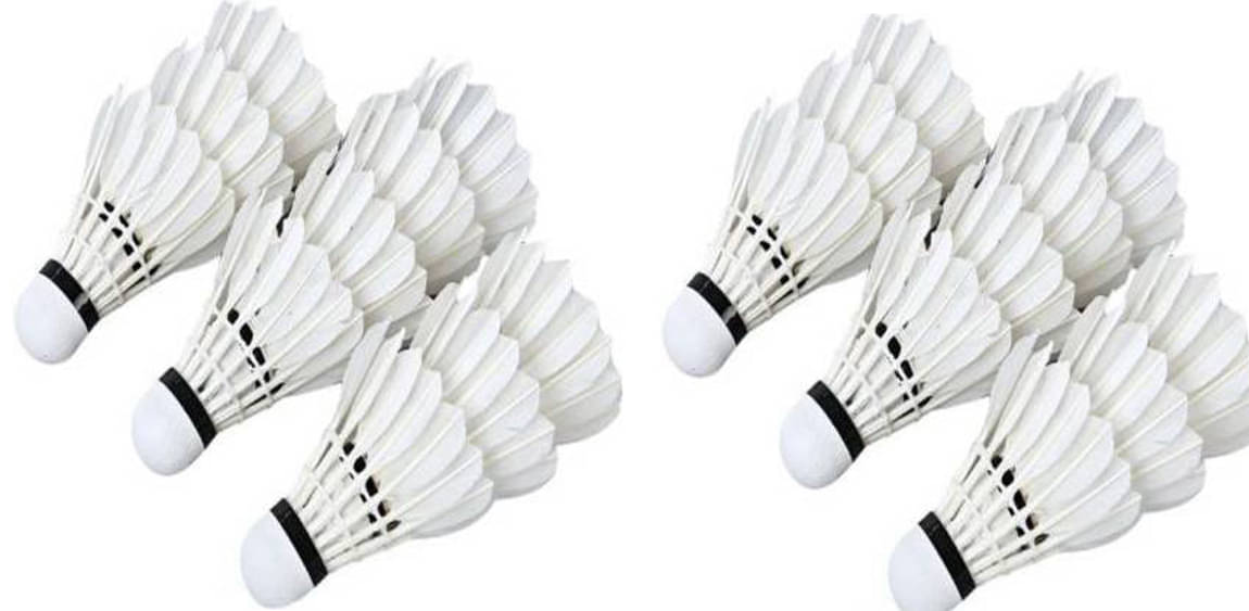     			EmmEmm 20 Pcs Feather Shuttlecock Others