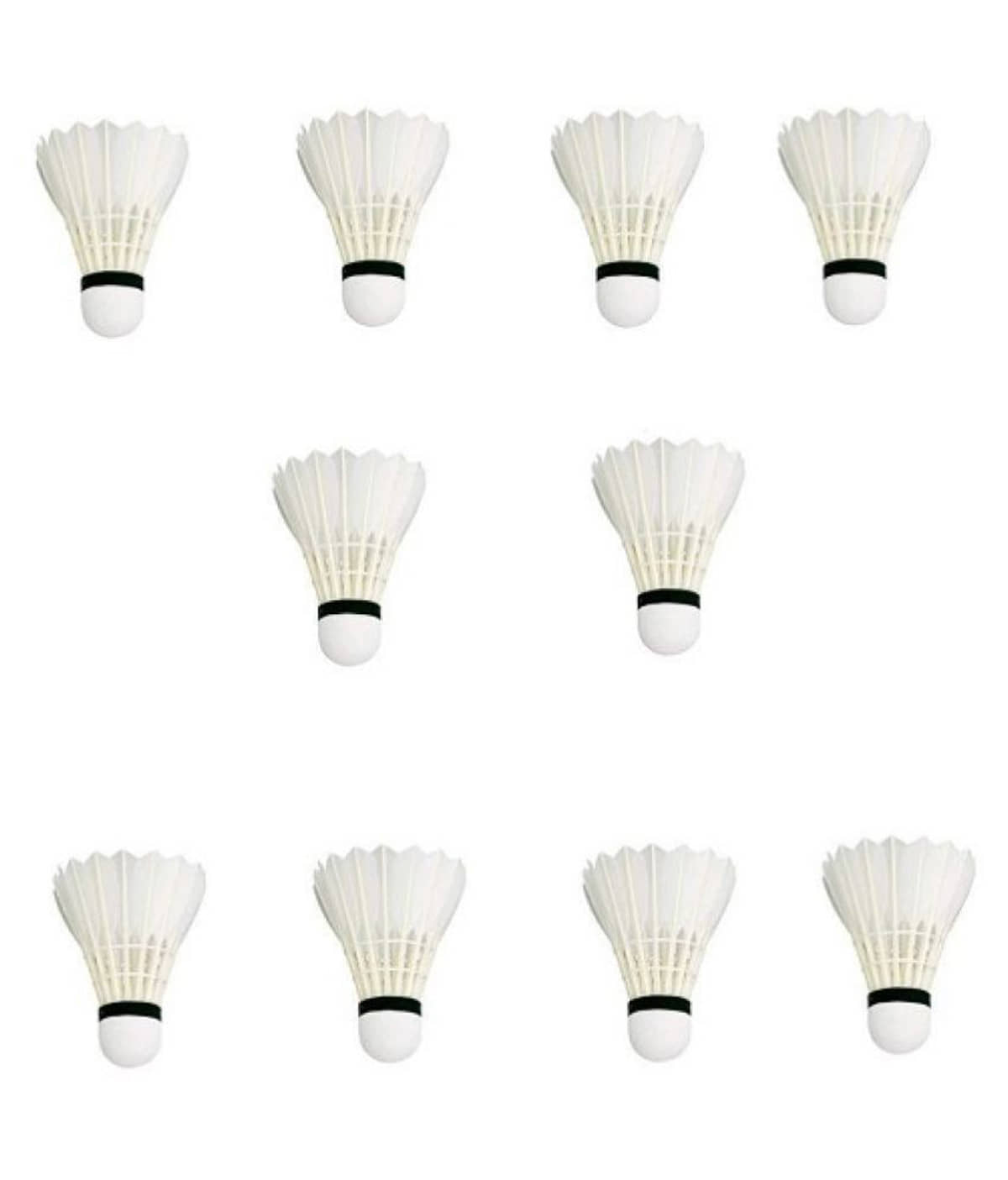EmmEmm Feather Badminton Shuttlecock 10 - Sports and Fitness Equipment | Buy online on ZillyBuy