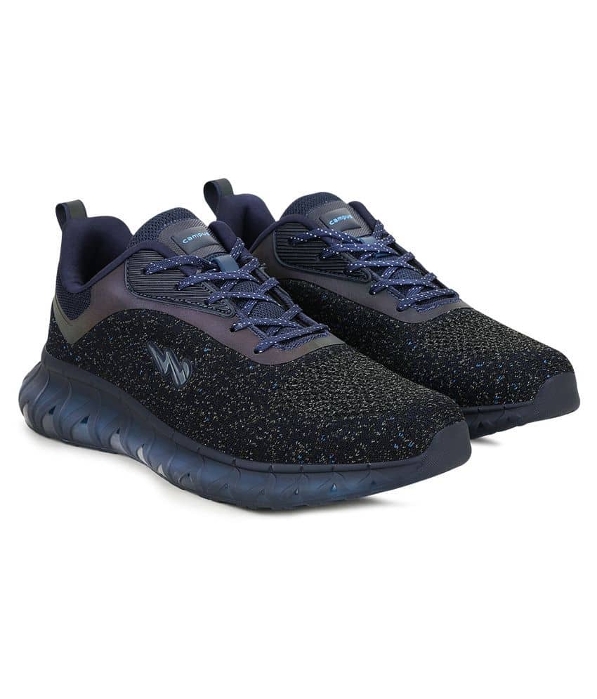 Campus REE-FLECT (N) Black  Men's Sports Running Shoes - Sports Shoes | Buy online on ZillyBuy