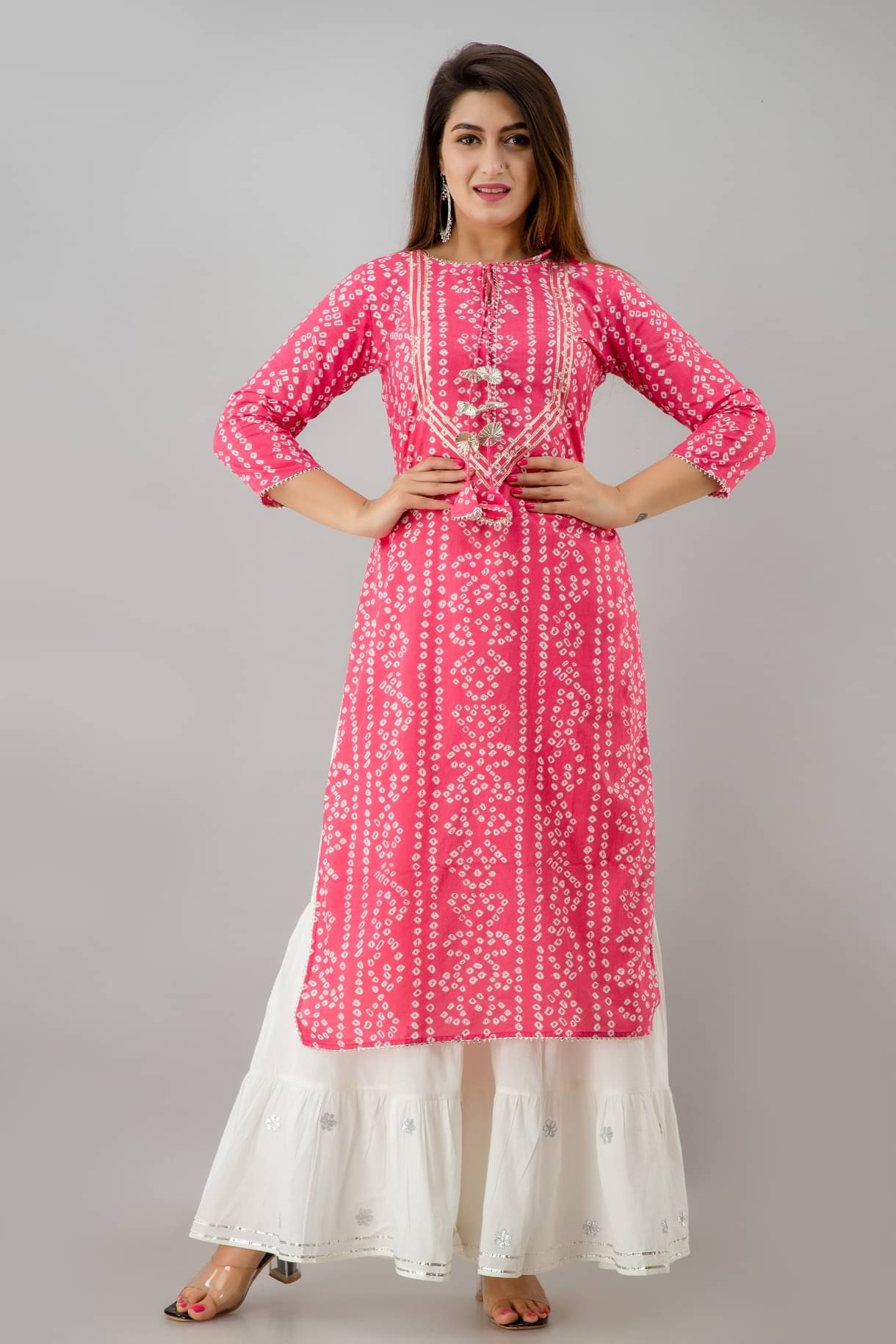 FabbibaPrints - Pink Straight Cotton Blend Women's Stitched Salwar Suit ( Pack of 1 ) FabbibaPrints - Pink Straight Cotton Blend Women's Stitched Salwar Suit ( Pack of 1 )