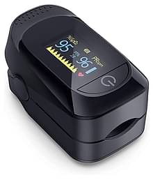 Auditech Pulse & SPO2 Monitor AT PO BLACK Finger Tip