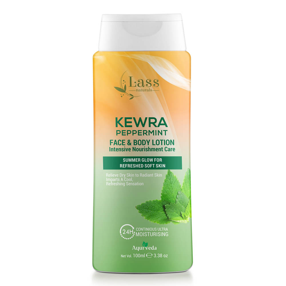     			Lass Naturals Kewra Peppermint 24 Hr Moisturising Body Lotion Body Lotion ( 100 mL )